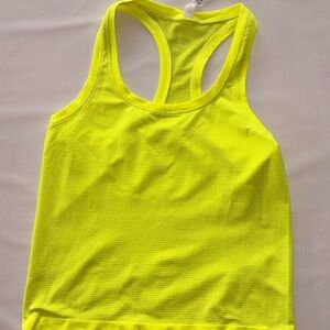 Lululemon Neon Yellow Racerback Tank Top (worn 1x)